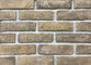 Interior Exterior Size 205x55x12mm Rustic Brick Veneer Different Colors