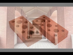 240x115x60mm, lekka kawa Doskonała odporna na warunki atmosferyczne pusta cegła na ścianę