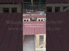 Płytki podzielone zewnętrzne Cienkie cegły Czerwony efekt pokrycia Łatwe budowanie